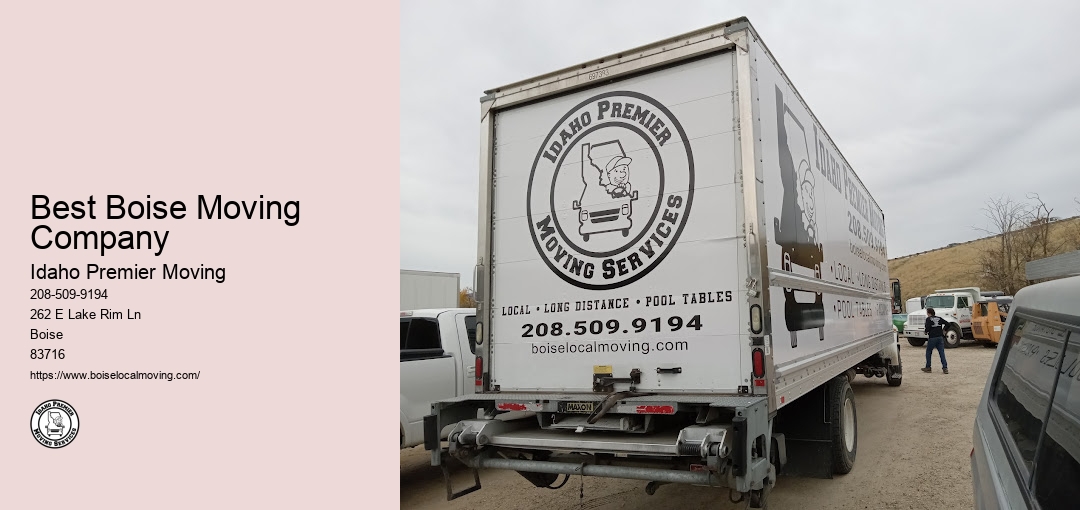 Best Boise Moving Company